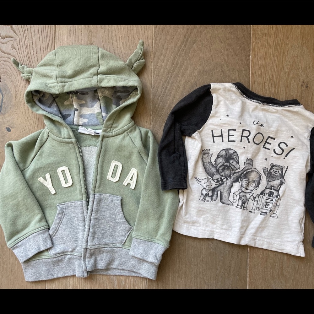 GAP Star Wars Bundle-  Sweatshirt and Long sleeve